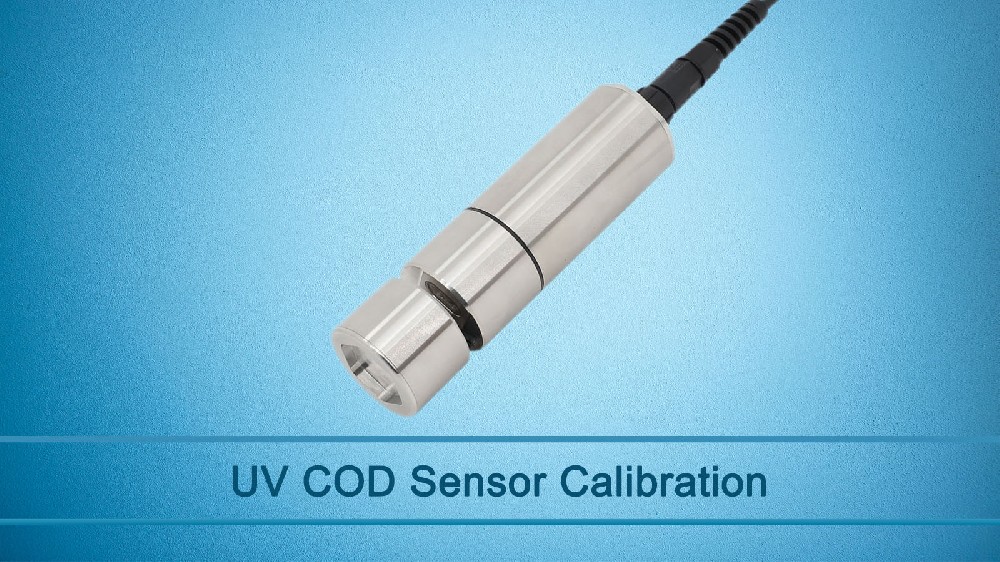 Y552-B UV COD sensor calibration